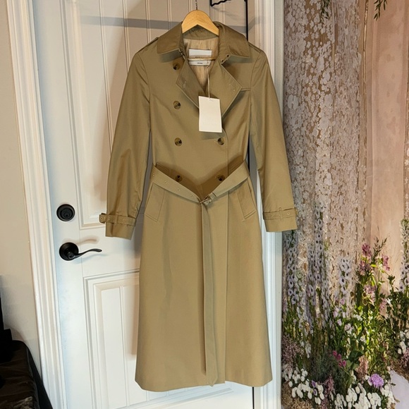 SANS FAFF New York Trench Coat in Camel - Picture 10 of 17